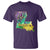 Home Louisiana T Shirt Mardi Gras Fleur De Lis LA Map