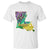 Home Louisiana T Shirt Mardi Gras Fleur De Lis LA Map