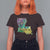 Home Louisiana T Shirt For Women Mardi Gras Fleur De Lis LA Map