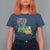 Home Louisiana T Shirt For Women Mardi Gras Fleur De Lis LA Map