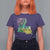 Home Louisiana T Shirt For Women Mardi Gras Fleur De Lis LA Map