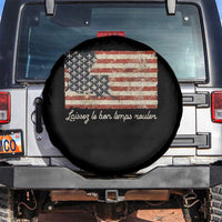 Louisiana Spare Tire Cover Laissez Les Bon Temps Rouler American Flag