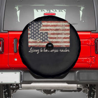 Louisiana Spare Tire Cover Laissez Les Bon Temps Rouler American Flag