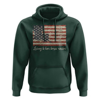 Louisiana Hoodie Laissez Les Bon Temps Rouler American Flag