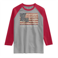 Louisiana Raglan Shirt Laissez Les Bon Temps Rouler American Flag