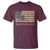 Louisiana T Shirt Laissez Les Bon Temps Rouler American Flag