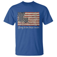 Louisiana T Shirt Laissez Les Bon Temps Rouler American Flag