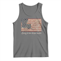 Louisiana Tank Top Laissez Les Bon Temps Rouler American Flag