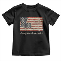 Louisiana Toddler T Shirt Laissez Les Bon Temps Rouler American Flag