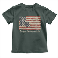 Louisiana Toddler T Shirt Laissez Les Bon Temps Rouler American Flag