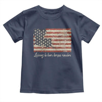 Louisiana Toddler T Shirt Laissez Les Bon Temps Rouler American Flag