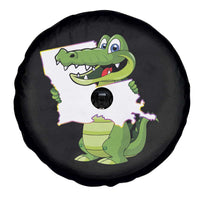 Cute Louisiana Aligator Spare Tire Cover