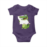 Cute Louisiana Aligator Baby Onesie