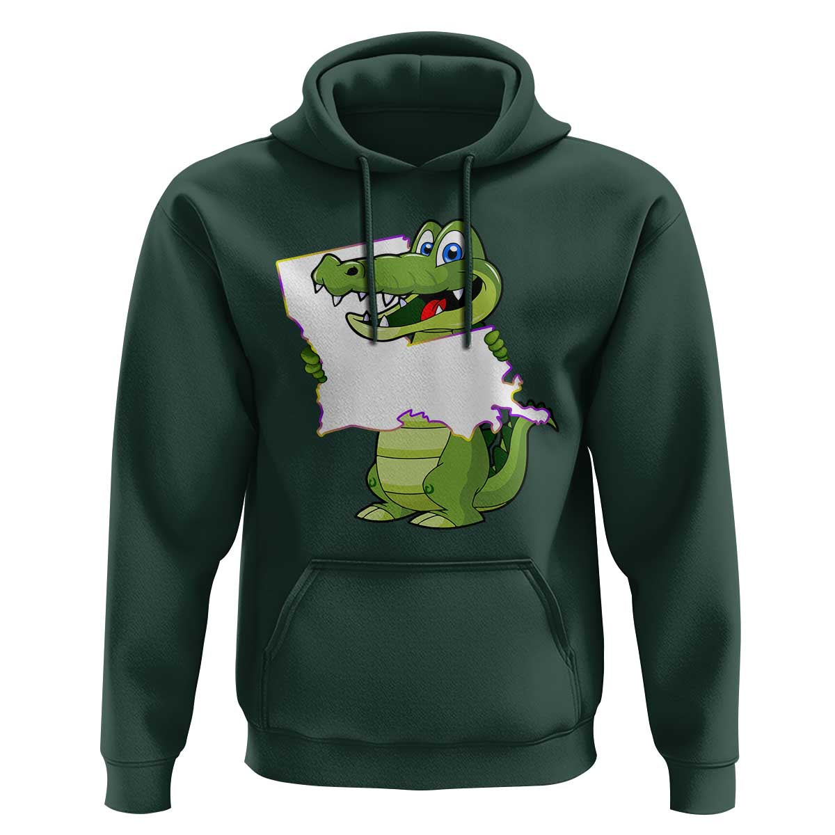 Cute Louisiana Aligator Hoodie