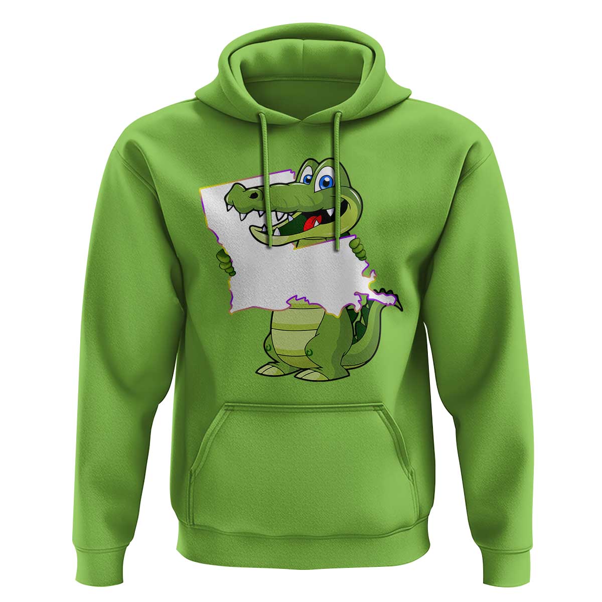 Cute Louisiana Aligator Hoodie
