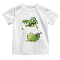 Cute Louisiana Aligator Toddler T Shirt