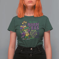 New Orleans Louisiana Mardi Gras T Shirt For Women Where The Music Is Loud The Colors Are Bright And The Spirits Are High