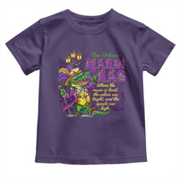 New Orleans Louisiana Mardi Gras Toddler T Shirt Where The Music Is Loud The Colors Are Bright And The Spirits Are High
