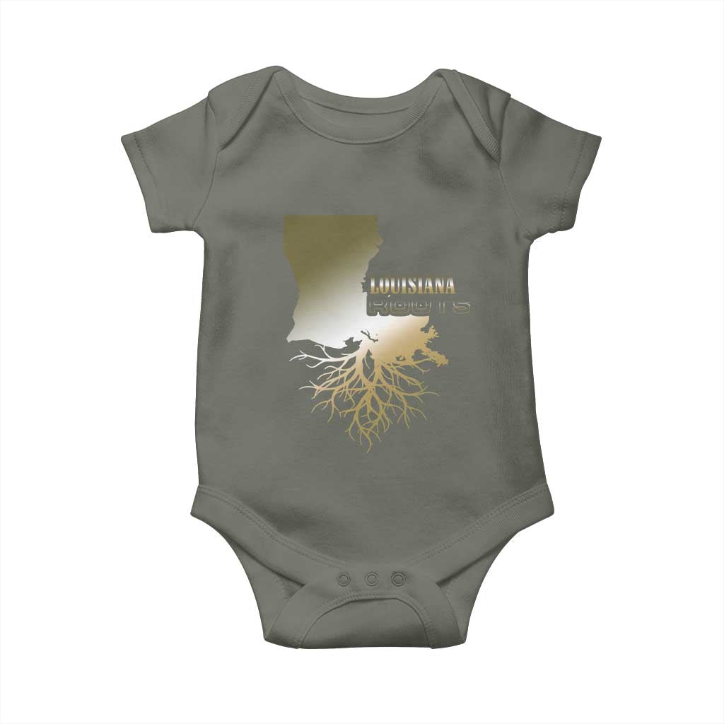 Louisiana Roots Pride Baby Onesie