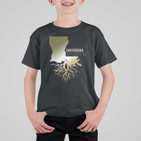 Louisiana Roots Pride T Shirt For Kid