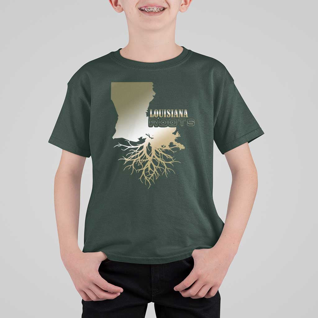 Louisiana Roots Pride T Shirt For Kid