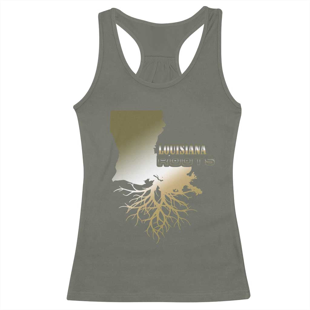 Louisiana Roots Pride Racerback Tank Top