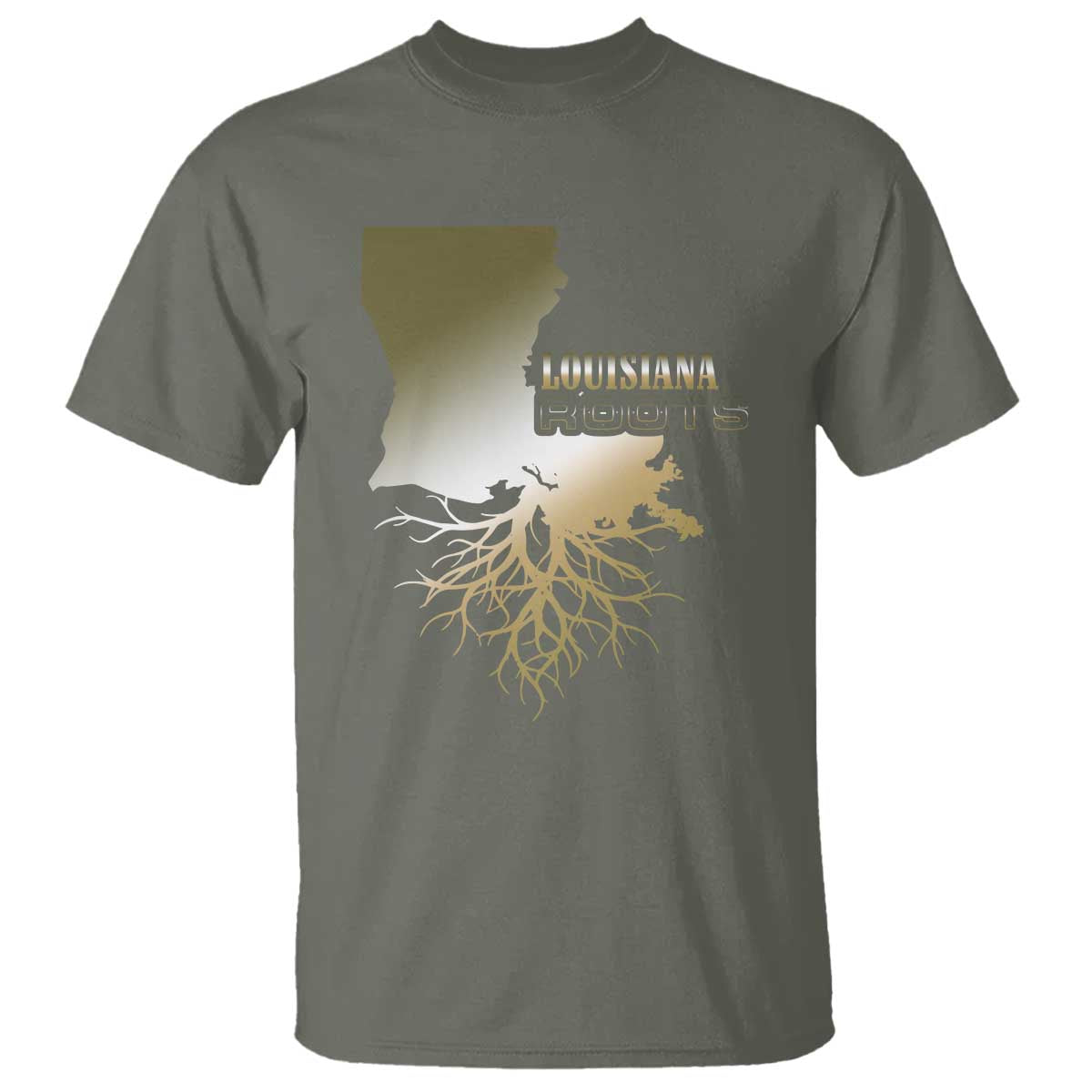 Louisiana Roots Pride T Shirt
