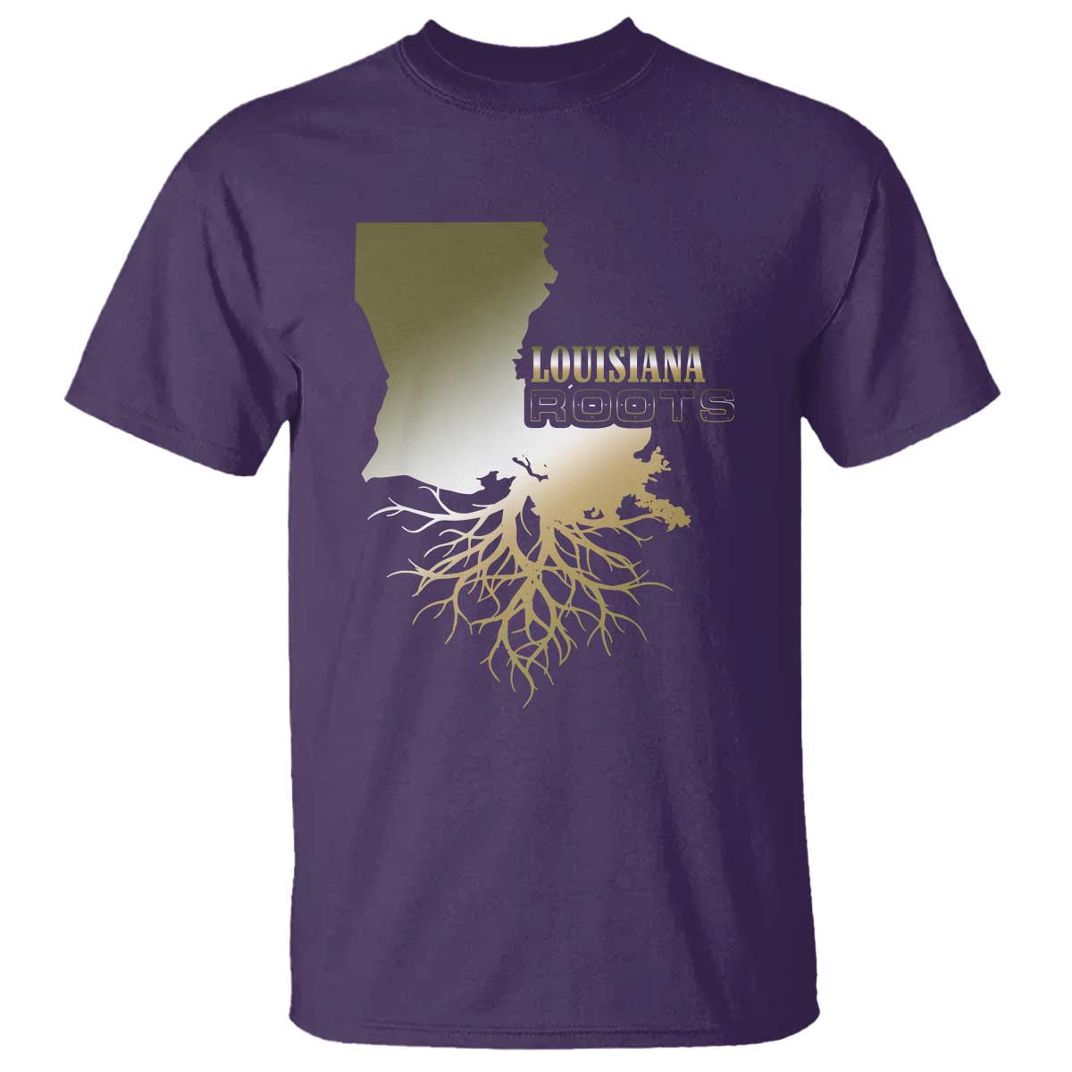 Louisiana Roots Pride T Shirt