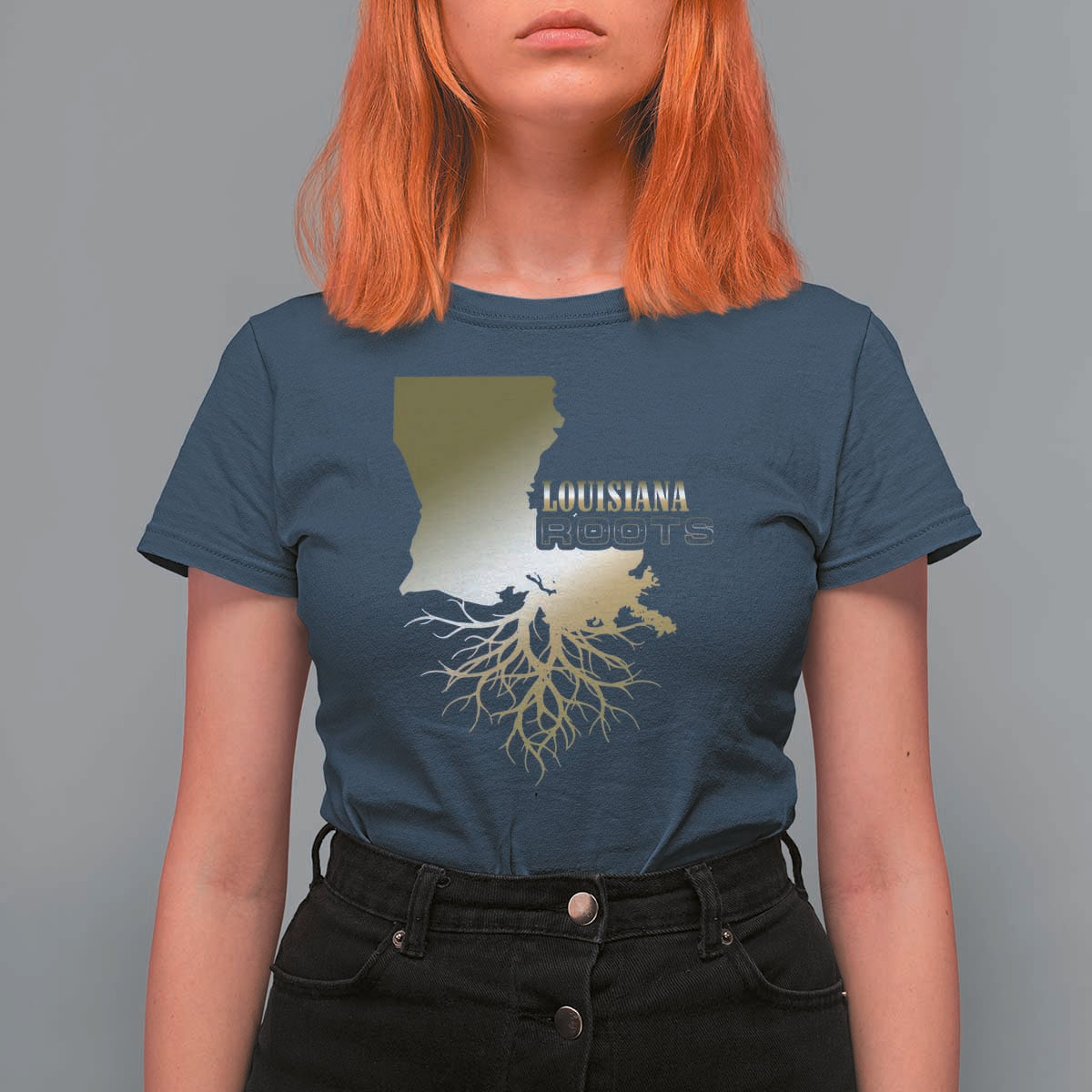 Louisiana Roots Pride T Shirt For Women