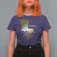 Louisiana Roots Pride T Shirt For Women