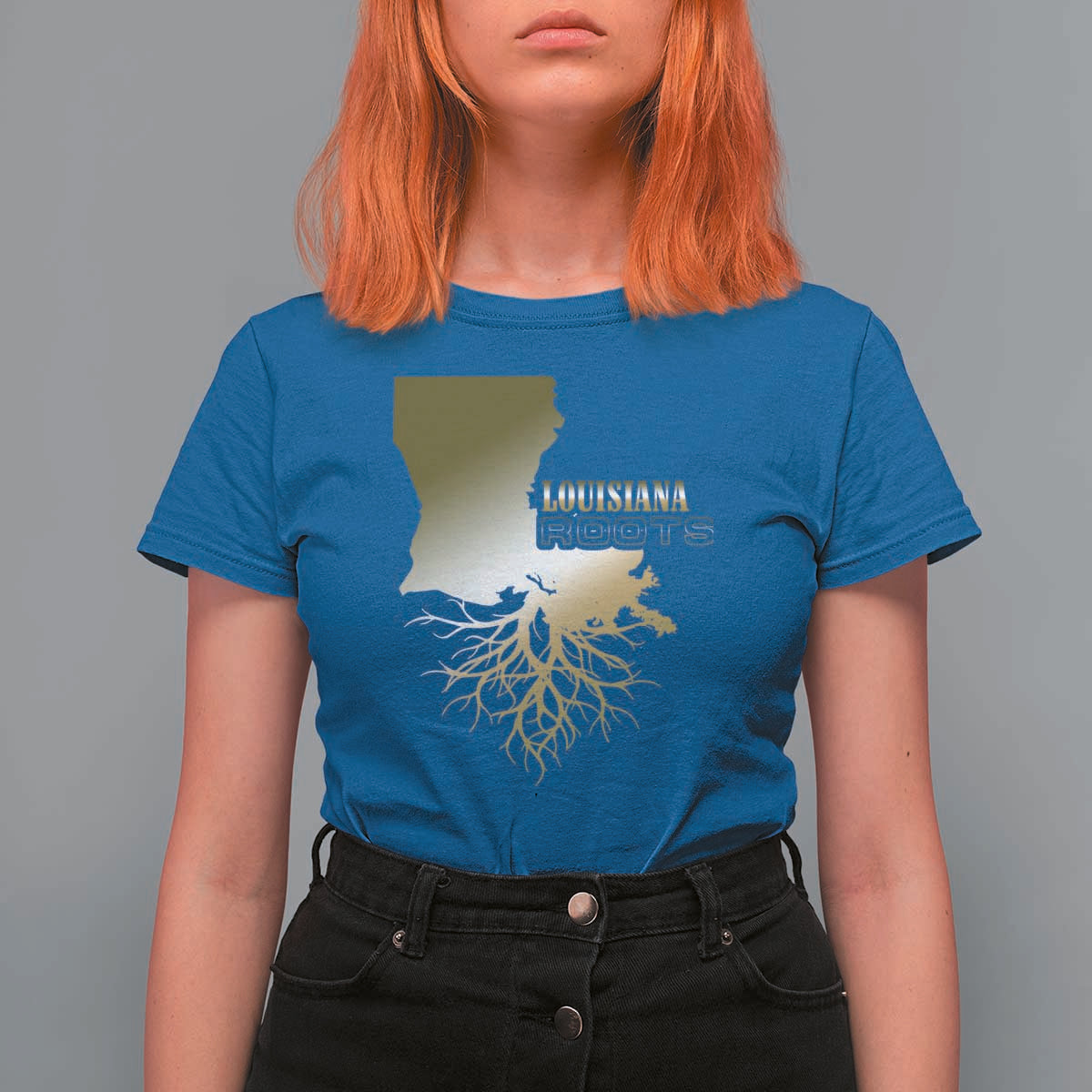 Louisiana Roots Pride T Shirt For Women
