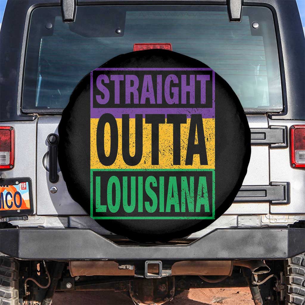 Straight Outta Louisiana Spare Tire Cover