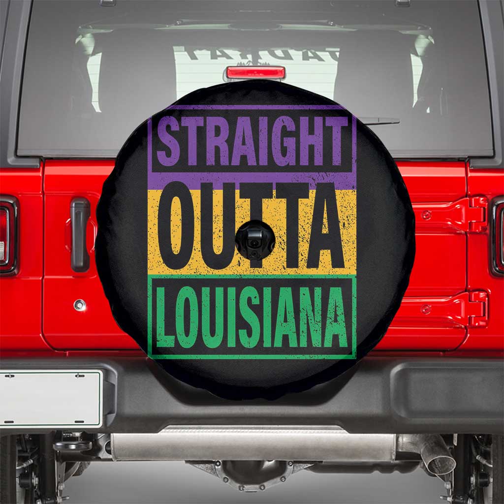 Straight Outta Louisiana Spare Tire Cover