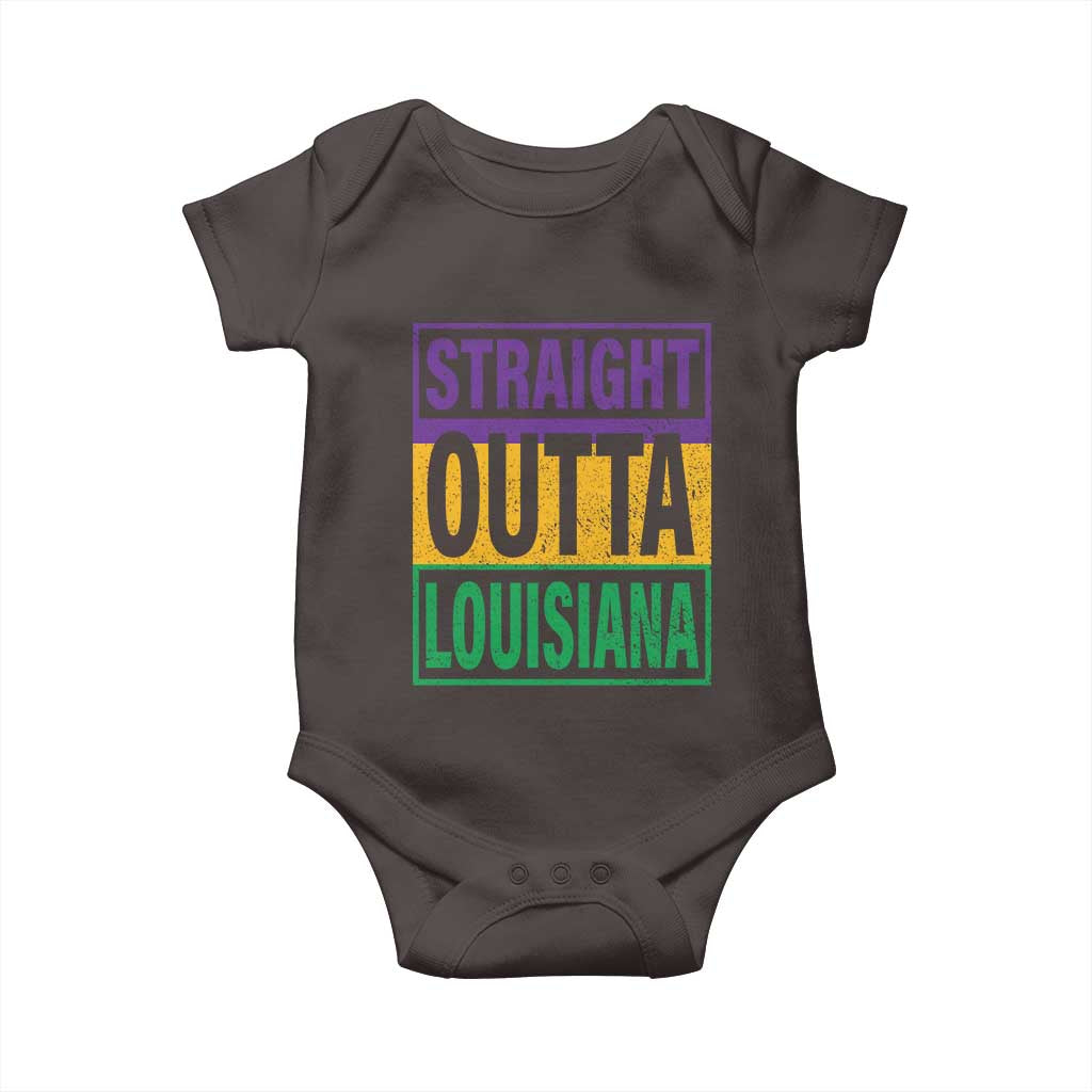 Straight Outta Louisiana Baby Onesie