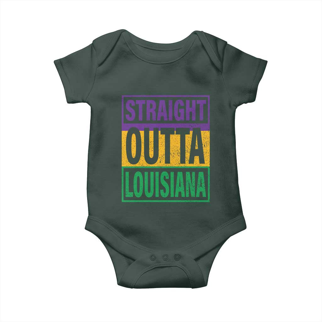 Straight Outta Louisiana Baby Onesie