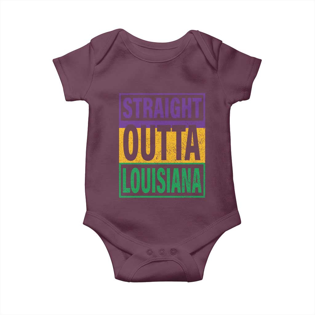 Straight Outta Louisiana Baby Onesie
