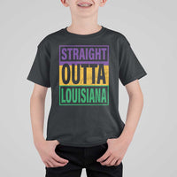 Straight Outta Louisiana T Shirt For Kid