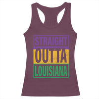 Straight Outta Louisiana Racerback Tank Top
