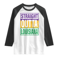 Straight Outta Louisiana Raglan Shirt