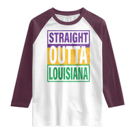 Straight Outta Louisiana Raglan Shirt