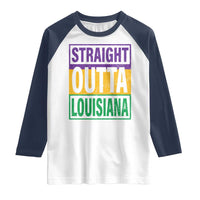 Straight Outta Louisiana Raglan Shirt