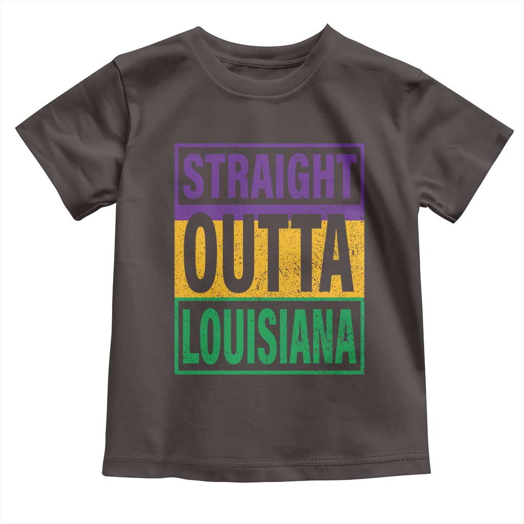 Straight Outta Louisiana Toddler T Shirt