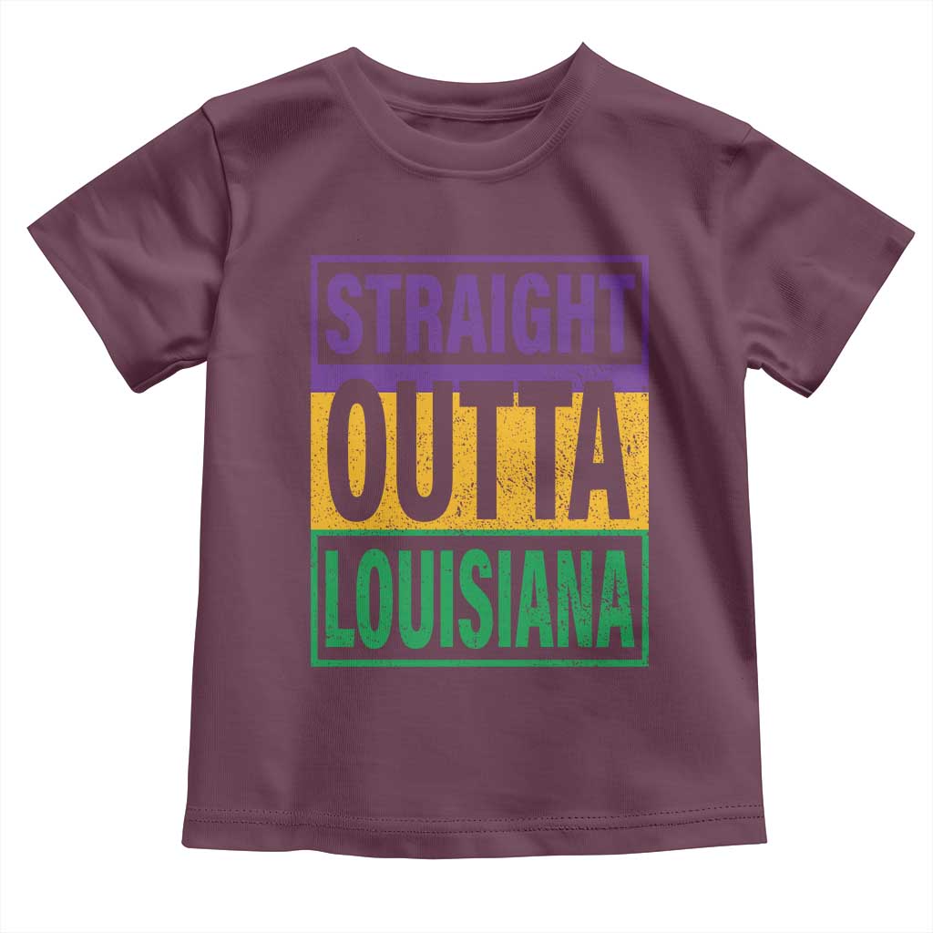 Straight Outta Louisiana Toddler T Shirt