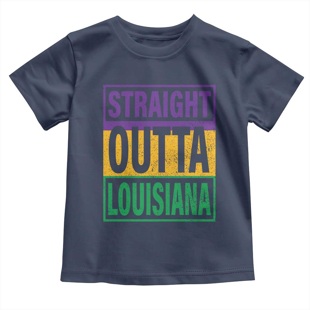 Straight Outta Louisiana Toddler T Shirt