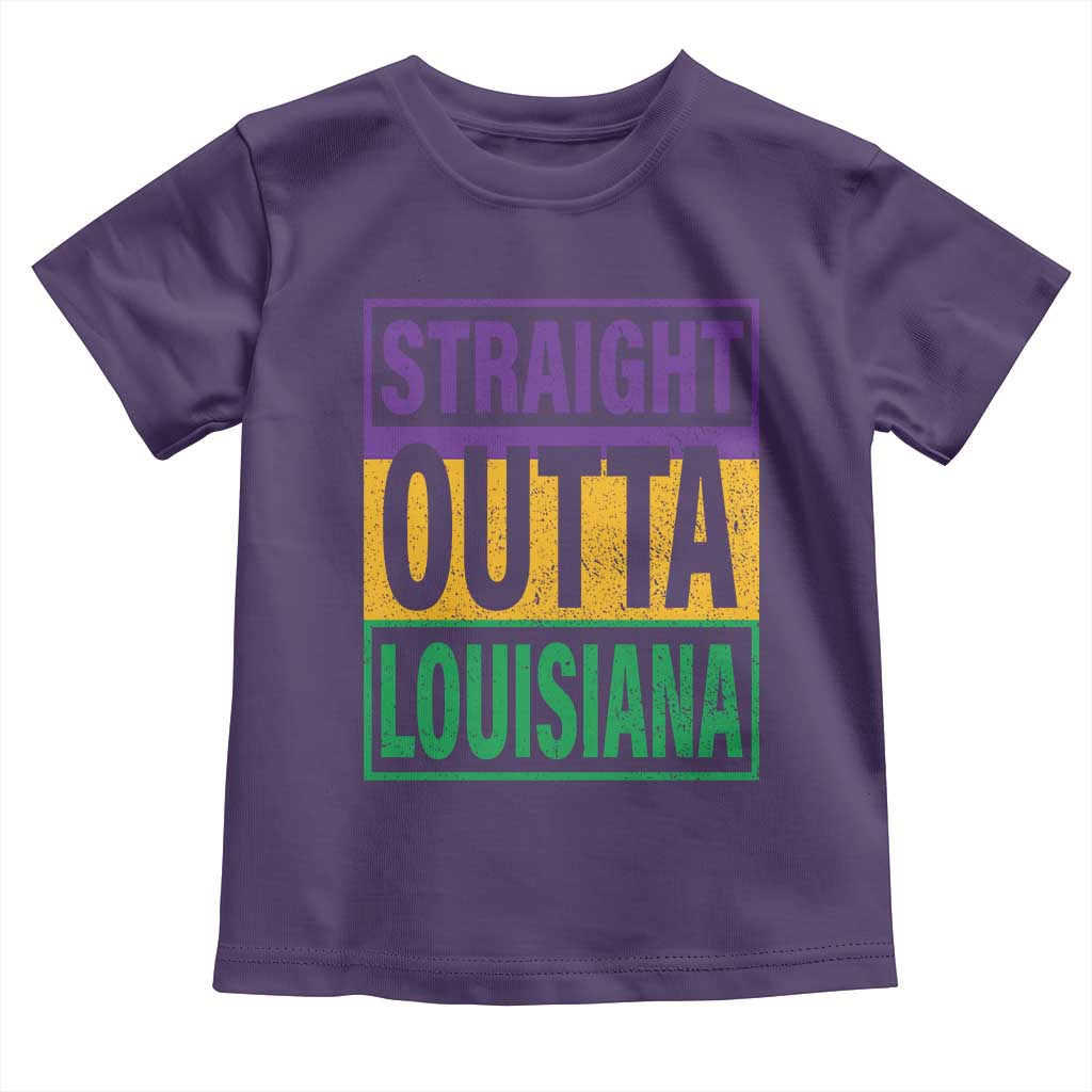 Straight Outta Louisiana Toddler T Shirt