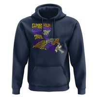 Louisiana Hoodie Creole Cajun Culture LA Map