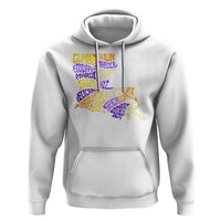 Louisiana Hoodie Creole Cajun Culture LA Map