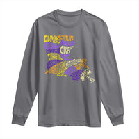 Louisiana Long Sleeve Shirt Creole Cajun Culture LA Map