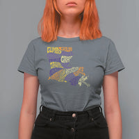 Louisiana T Shirt For Women Creole Cajun Culture LA Map