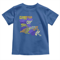 Louisiana Toddler T Shirt Creole Cajun Culture LA Map